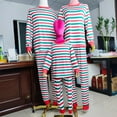 thumbnail image 5 of Odeerbi Christmas Pajamas For Family Boys Girls Child Printed Blouse Tops+Pants Xmas Matching Set Red, 5 of 5