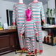 thumbnail image 4 of Pijamas de Navidad Para Hombres de La Familia, Blusa Estampada A Cuadros de Papá, Tops + Pantalones, Conjunto A Juego de Navidad Odeerbi  ODB188585, 4 of 5