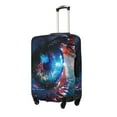 thumbnail image 2 of Picia Modern Colorful Eyes Luggage Protector Cover Thicken Suitcase Protector Cover Fit 18-32 Inch Luggage-Small, 2 of 9