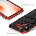 thumbnail image 6 of For Samsung Galaxy A42 5G Case, Heavy Duty Dual Layer Hybrid Rugged Shockproof Case with Kickstand Card Slot Protective Cover, Red, 6 of 8