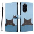 thumbnail image 1 of FOXDOCK Funda Tipo Cartera para Honor 200 Pro con Soporte y Correa – Diseño de Patrones Lindos, 1 of 6