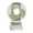 White, variant on Whaledi 6.5inch Small Clip Fan Type-C Cube Ceiling Fan 4400mAh for Desk Library Laptop