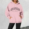thumbnail image 2 of Hoodies for Women Long Sleeve Womens Pullover Hoodie Oversized Sweatshirt for Women Pink Hoodie Y2k Womens Fall Jackets Teens Clothes, 2 of 4