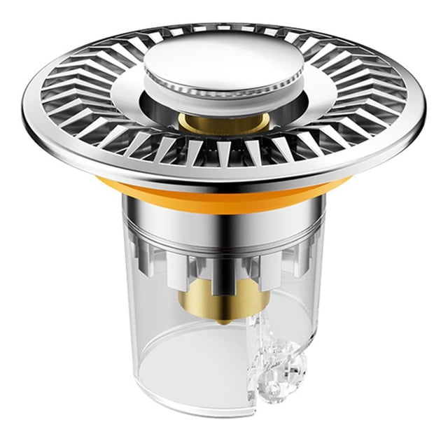 Mosiee Efficient Floor Drain Strainer: Leak-Proof, Fast Drainage & Hair Catcher!