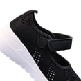 thumbnail image 5 of HTHLVMD Mesh Fly Woven Sneakers, Kids Mesh Fly Woven Sports Sneakers Unisex Boys Girls Breathable Hook Loop Running Shoes Summer Lightweight Casual Athletic Walking Trainers, Black 6.5C, 5 of 9