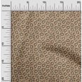 thumbnail image 2 of oneOone Tissu en Rayonne Marron Fruit Melon D\'eau Matériel de Couture Tissu Imprimé au Mètre 56 Pouces de Large, 2 of 4