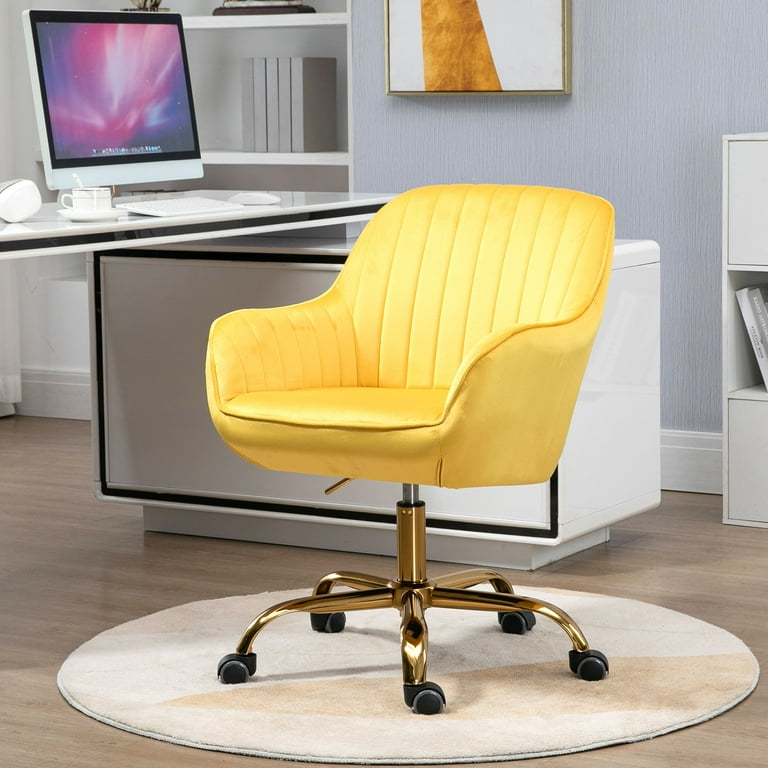 Office chair yellow discount mustard