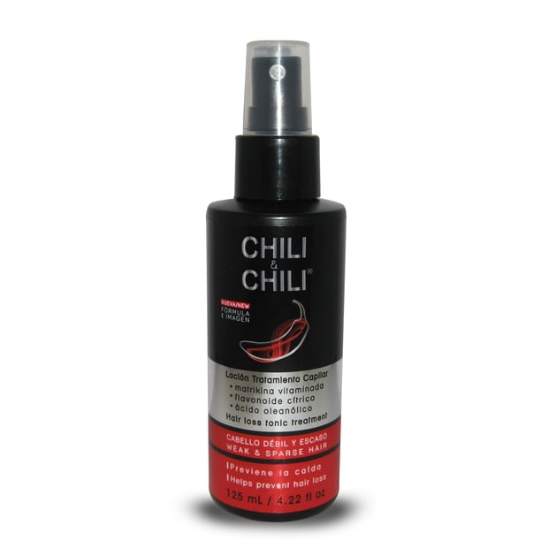 Chili & Chili Locion capilar Black Anti caida 125 ml Chili & Chili Matrikina vitaminada y Flavonoide citrico