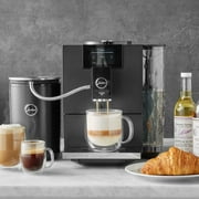 Jura ENA 8 Automatic Espresso Machine | 15 Recipes | Full Metropolitan Black | 15496