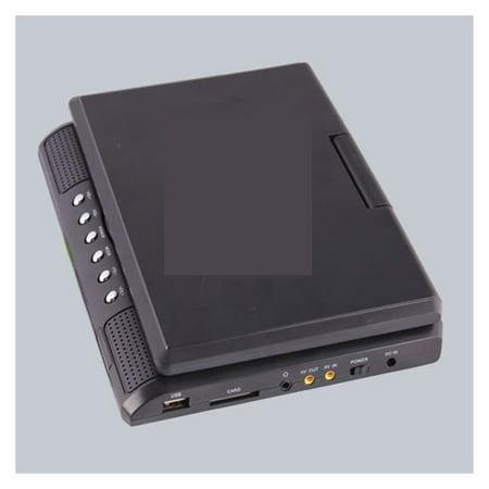 7.8 Inch Portable HD TV Home Car DVD Player VCD CD MP3 DVD Player USB Cards RCA TV Portatil Cable Game 16:9 Rotate LCD Screen Accurate Channel Search