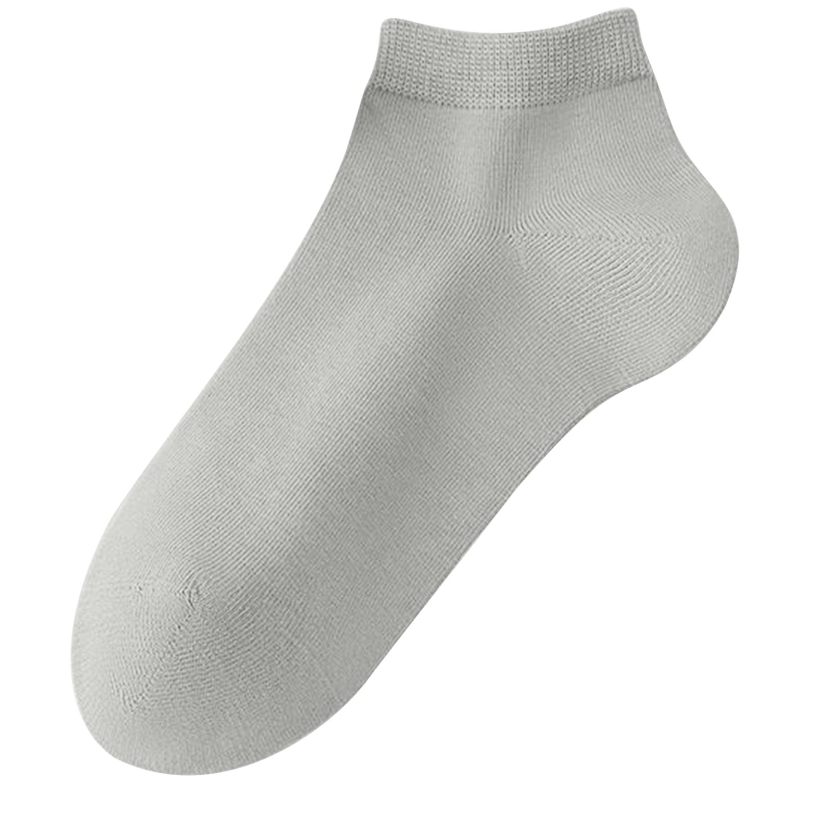 Men’s Cotton Thin Low Cut Ankle Socks – Soft, Breathable, Moisture-Wicking Socks 6-Pack