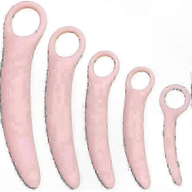 5-pack Silicone Pelvic Floor Dilator Set For Women, Muscle Trainer And Massager For Pelvic Health, Comfortable And Durable Design For Strength Trainin