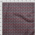 thumbnail image 3 of oneOone Cotton Poplin Fabric Leaves & Floral Block Print Fabric By The Yard 42 Inch Wide, 3 of 4