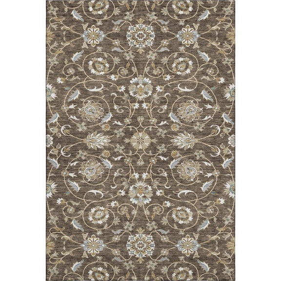 Dalyn Rugs Premium Machine Washable Mayfield AMF1149 Chocolate 2'6" x 3'10" Rug