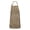 Brown And Black-2, variant on Pink Gradient Leopard Print Apron-Garden Aprons for Women with Pockets-Cotton Linen Waterproof Kitchen Cooking Gardening Aprons Adjustable for Kitchen,Cooking,BBQ and Salon 33x27 Inch