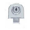 thumbnail image 4 of CRL EH206 Chrome Single Glass Door Lock - Randomly Keyed, 4 of 4