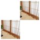 thumbnail image 1 of Monstrate Home Window Curtain Replacement Bedroom Flocking Drape Accessory Decoration Protection Privacy Full Breathable Soft café 2piezas, 1 of 6