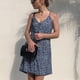 thumbnail image 4 of Laklulu Vestidos midi fluidos de lunares casuales de verano para mujer, 2, L, 4 of 6