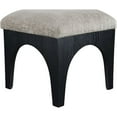 thumbnail image 6 of Meridina Furniture Lawson Grey Chenille Fabric Upholstered Ottoman, 6 of 7