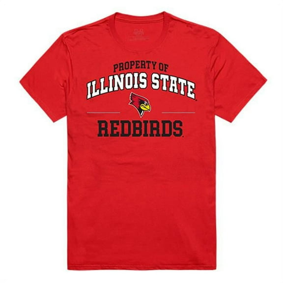 Illinois State University Property College Tee Shirt - Red - Medium