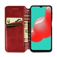 thumbnail image 5 of Étui pour Samsung Galaxy A32 5G à Rabat Portefeuille à Rabat Magnétique Protecteur - Rouge, 5 of 5