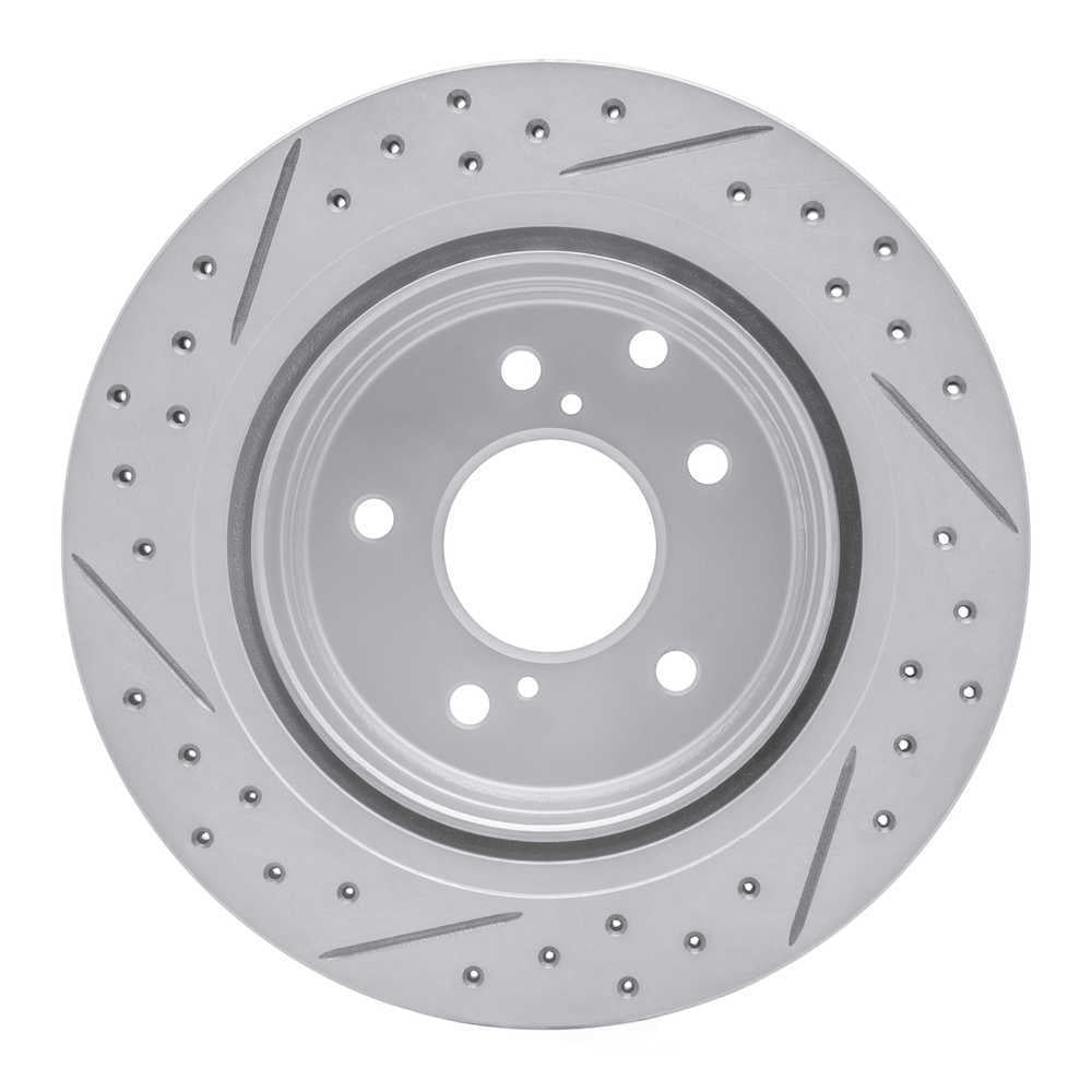 Dynamic Friction Company 830-67034R DFC Geoperformance Rotor - Drilled and Slotted