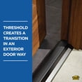 thumbnail image 4 of M-D Building Products 10017 3-3/4 in. x 1-1/8 in. x 36 in. Bronze Aluminum and Vinyl Heavy-Duty High-Profile Threshold, 4 of 7