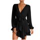 thumbnail image 1 of Mini vestido sexy con escote en V para mujer Fridja  NMB4812, 1 of 6