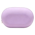 thumbnail image 2 of HomelyJoy Elegant Purple Silicone Makeup Bag, Premium Water Resistant Travel Toiletry Zipper Pouch, Portable Large Capacity Cosmetic Storage Organizer, 7.48x4.72 In, 2 of 5