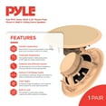 thumbnail image 2 of Pyle PDIC Series 150W 5.25" Flush Mount In Wall/In Ceiling Speaker, 3 Pair, 2 of 7