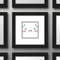 thumbnail image 4 of Gallery Pops Sanrio Cinnamoroll - Cinnamoroll Happy Face Wall Art, Black Framed Version, 12" x 12", 4 of 5