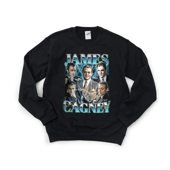 James Cagney Retro Vintage 90s Classic Hollywood Actor Gangster Movie Sweatshirt, for men & women, up to size 5XL