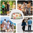 thumbnail image 7 of FORMRS Mini Crossbody Bag for Women Adjustable Shoulder Rope Travel Casual Phone Purse, Candy Orange, 7 of 7