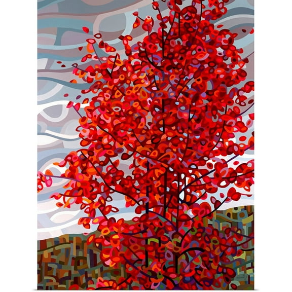 Great BIG Canvas | Rolled Mandy Budan Poster Print entitled Passing Storm
