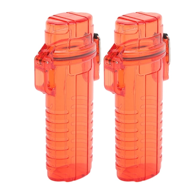 Funda para Encendedor Impermeable Transparente Protege el Encendedor y el Humo Almacenamiento de Cigarrillos Ligero y Compacto 2 uds ANGGREK Otros