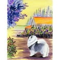 thumbnail image 1 of Carolines Treasures SS8452GF Keeshond Flag - Garden Size- 11 x 15 in., 1 of 3