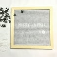 thumbnail image 7 of Ludlz 10x10inch Felt Changeable Letter Board Message Panel Home Restaurant Decoration, 7 of 7