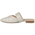 thumbnail image 3 of Journee Womens Stasi Narrow Width Slip On Pointed Toe Mules Flats, 3 of 10