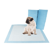 AZW 100 Piece Pet Training Pads for Dogs Puppy Pads Pee Pads, Quick Absorb, 22" x 22",  (100 Count)