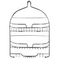 thumbnail image 1 of era Gecko Jumbo Shower Caddy, 1 of 3