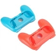 thumbnail image 3 of ZOUSSIQI Poignées de Jeux Ergonomiques Poignées de Manette Anti-Usure Housse de Protection Compatible avec Nintendo Switch JoyCon(Rouge et Bleu) CA919-13948, 3 of 7