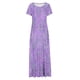thumbnail image 3 of Vestido de Verano para las Mujeres Gradiente Impreso Cuello en V Manga Corta de la Longitud Del Tobillo Vestido, Vestido Corto de Verano, 3 of 5