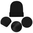 thumbnail image 2 of Cooraby 12 Pack Knitted Winter Beanie Cold Weather Acrylic Warm Skull Cap Cuff Watch Hat for Men or Women Homeless Donation, 2 of 7