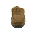 thumbnail image 3 of Clarks Men's Warren Slip On Loafer Brown Suede Fur Lined Casual Shoes (Sage, 9), 3 of 7