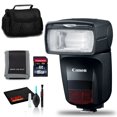 thumbnail image 1 of Canon Speedlite 470EX-AI (modelo internacional) con memoria de 16 GB, baterías y bolsa, 1 of 5