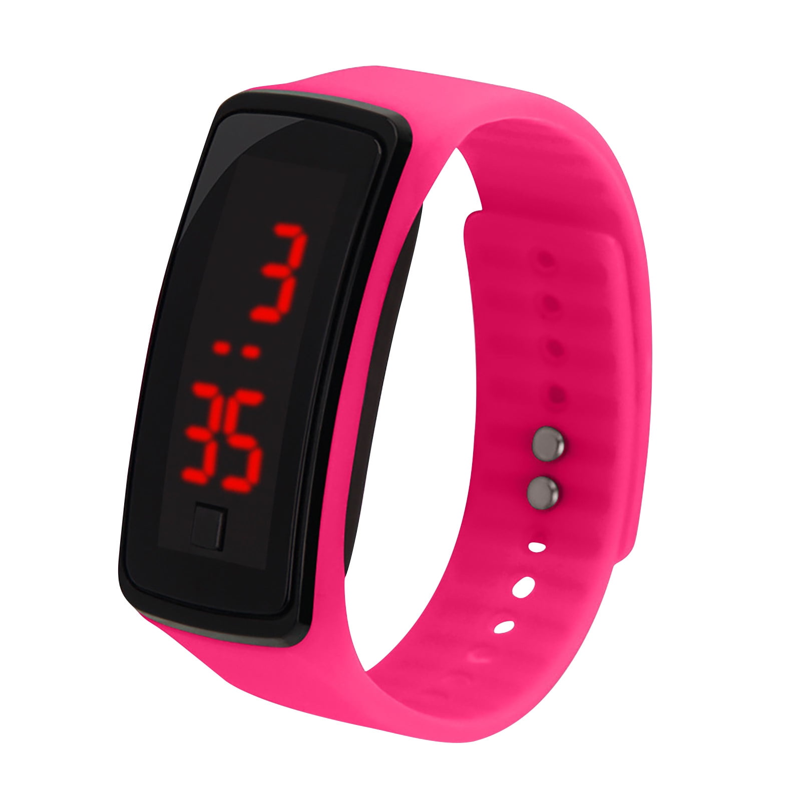 WQQZJJ Gifts For Kids, Children's Watch LED Electronic Watch Silicone Bracelet Watch Sports