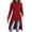 Red, variant on SHTXOZHI Fall Hoodies for Women Long Sleeve Drawstring Sweatshirts with Pockets Asymmetrical Tunic Tops