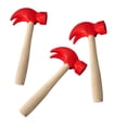 thumbnail image 3 of Miangastore 3Pcs Children Wood Hammer Tool Toy Simulation Maintenance Hammer Tools Toy, 3 of 9