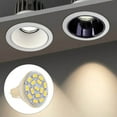 thumbnail image 3 of 6Pcs GU4 LED Bulb, MR11 Track Lamp Beads Halogen Spotlight Bulb Warm White LED Reflector Bulb For Kitchen Cabinets, 3 of 8