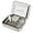 Stainless, variant on LunchBots Large Trio Stainless Steel Lunch Container -Three Section Design for Sandwich and Two Sides - Metal Bento Lunch Box - Eco-Friendly - Stainless Lid - Stainless Steel